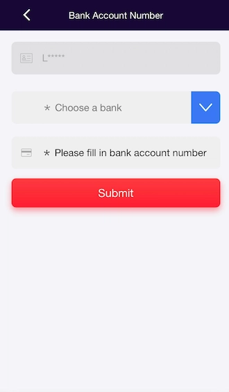 Step 3: Provide complete and accurate bank account information